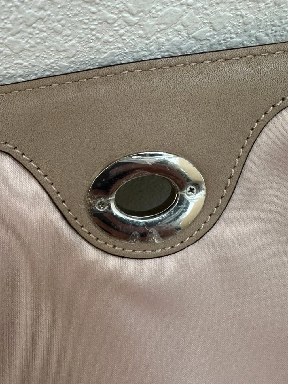 Coach Park Woven Leather Flap, style F23912 Tan Leather, satchel, NWOT - $548